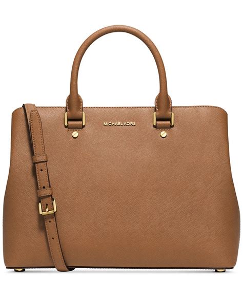 michael kors savannah braun|Michael Kors savannah large satchel.